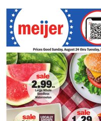 Meijer Weekly Ad August 24 - September 2, 2025
