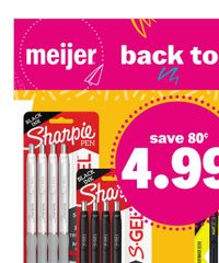 Meijer Weekly Ad back to school must-haves July 6 - 12, 2025