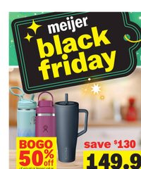 Meijer Weekly Ad black friday November 23 - 29, 2025