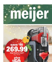 Meijer Weekly Ad last chance savings! December 17 - 24, 2025