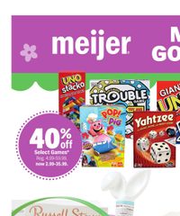 Meijer Weekly Ad make easter a good deal better March 25 - April 5, 2026