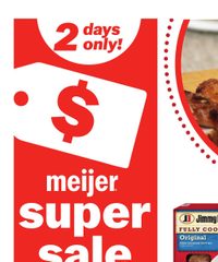 Meijer Weekly Ad Meijer Super Sale May 9 - 10, 2025