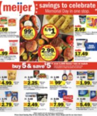 Meijer Weekly Ad Memorial Day 2024 page 1 thumbnail
