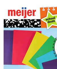 Meijer Weekly Ad school deals under $1 August 12 - 25, 2026