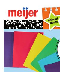 Meijer Weekly Ad school deals under $1 July 29 - August 11, 2026