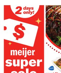Meijer Weekly Ad super sale November 14 - 15, 2025