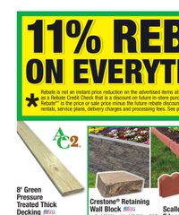 Menards Ad 11% Rebate* Sale June 17 - 28, 2026
