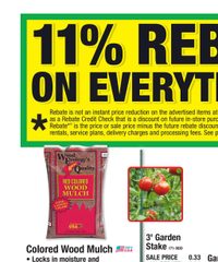 Menards Ad 11% Rebate* Sale May 20 - 31, 2026