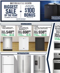 Menards Ad Appliance Event April 29 - May 10, 2026