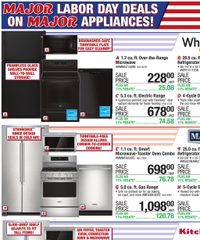 Menards Ad Appliance Event August 20 - September 1, 2025