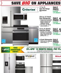 Menards Ad Appliance Event May 20 - 31, 2026