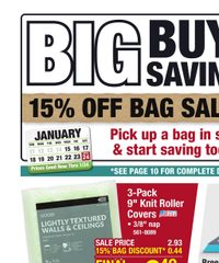 Menards Ad Big Buys, Big Savings Sale January 14 - 24, 2026