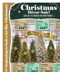Menards Ad Christmas Decor Sale November 5 - 16, 2025