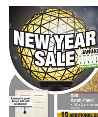 Menards Ad New Year Sale December 31, 2025 - January 10, 2026