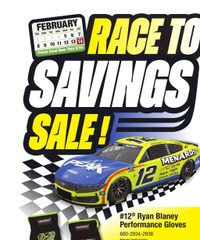 Menards Ad Race to Savings Sale February 4 - 14, 2026