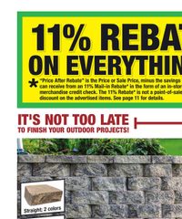 Menards Ad Sale A October 1 - 12, 2025