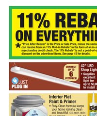 Menards Ad Sale A October 15 - 26, 2025