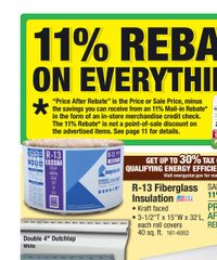 Menards Ad Sale A October 29 - November 9, 2025