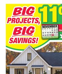 Menards Ad The Last 11% Rebate* Sale November 12 - 27, 2025