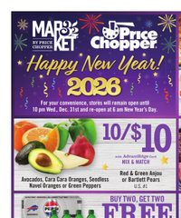 Price Chopper Ad Weekly Current December 28, 2025 - January 3, 2026