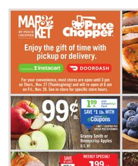Price Chopper Ad Weekly Current November 16 - 22, 2025