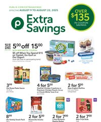 Publix Extra Savings August 9 - 22, 2025