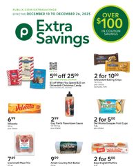 Publix Extra Savings December 13 - 26, 2025
