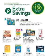 Publix Extra Savings February 7 - 20, 2026