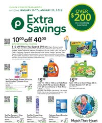 Publix Extra Savings January 10 - 23, 2026