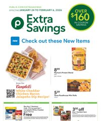 Publix Extra Savings January 24 - February 6, 2026