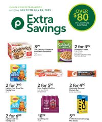 Publix Extra Savings July 12 - 25, 2025