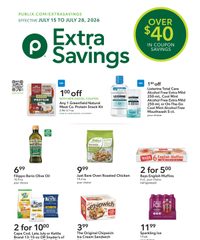 Publix Extra Savings July 15 - 28, 2026