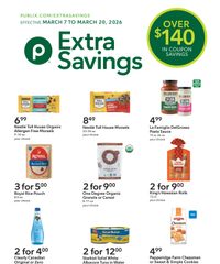 Publix Extra Savings March 7 - 20, 2026