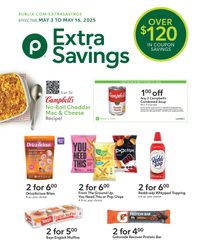 Publix Extra Savings May 3 - 16, 2025