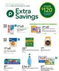 Publix Extra Savings May 30 - June 12, 2026
