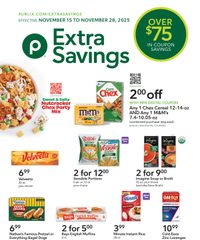 Publix Extra Savings November 15 - 28, 2025