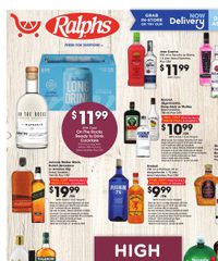 Ralphs Weekly Ad High Spirits, Low Prices March 19 - 25, 2025