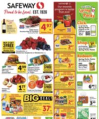 Safeway Weekly Ad Apr 24 30, 2024 page 1 thumbnail