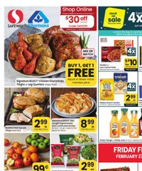 Safeway Weekly Ad February 25 - March 3, 2026