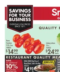 Smart and Final Ad Business - Foodservice July 22 - August 4, 2026