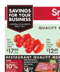 Smart and Final Ad Business - Foodservice October 22 - November 4, 2025
