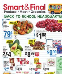 Smart and Final Weekly Ad August 12 - 18, 2026
