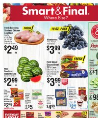 Smart and Final Weekly Ad August 13 - 19, 2025