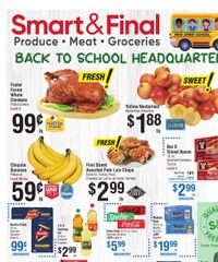 Smart and Final Weekly Ad August 19 - 25, 2026