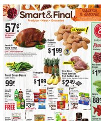 Smart and Final Weekly Ad November 19 - 25, 2025