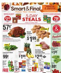 Smart and Final Weekly Ad November 19 - 27, 2025