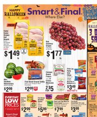 Smart and Final Weekly Ad October 29 - November 4, 2025