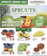 Sprouts Weekly Ad May 8 14, 2024 page 1 thumbnail
