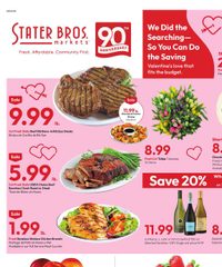 Stater Bros Ad Flyer February 11 - 17, 2026