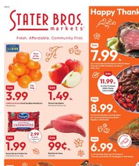 Stater Bros Ad Flyer November 19 - 27, 2025